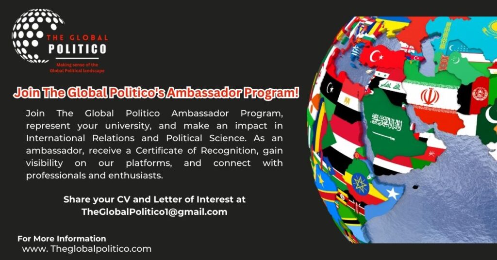 Join The Global Politico Ambassador Program – An Exciting Opportunity Awaits!