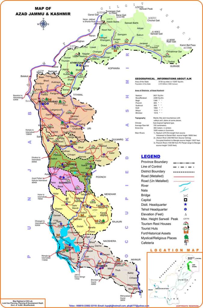 Constitutional Status of Azad Jammu & Kashmir (AJK)